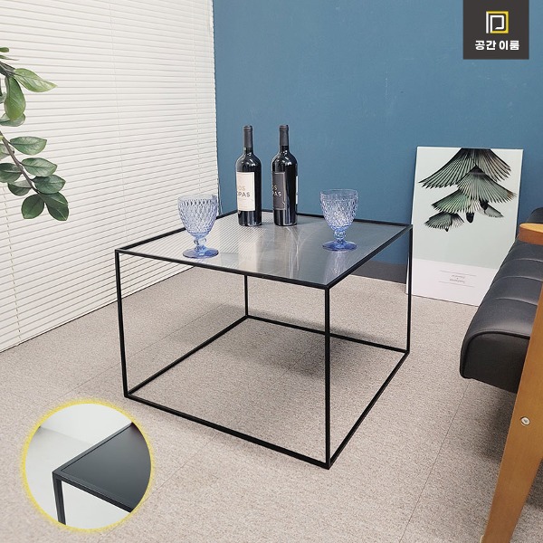 모던 슬림 테이블 600 [ 거실쇼파용 ] | 거실 쇼파 티테이블 침실협탁 사이드 테이블